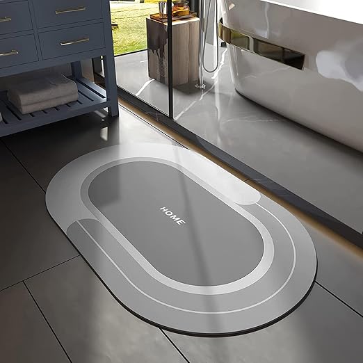 Bath Mat,Door Mat Outside Bathroom, Quick Drying, Super Absorbent, Easy Cleaning,Floor Mat, Door Mat,Used for Bathroom, Toilet, Kitchen Entrance,23.61"x15.35"